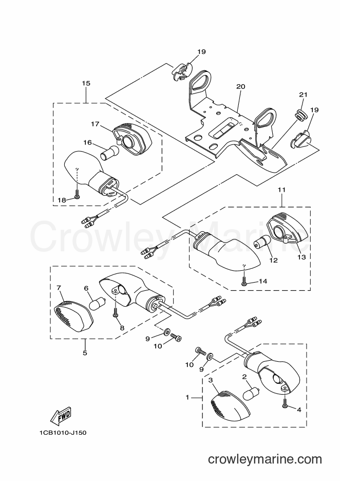 2010 Street Bike ED06 - ED06 (1CB1) [010] - FLASHER LIGHT