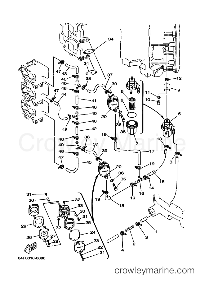 Yamaha Motors 225D (64F) [030] - FUEL