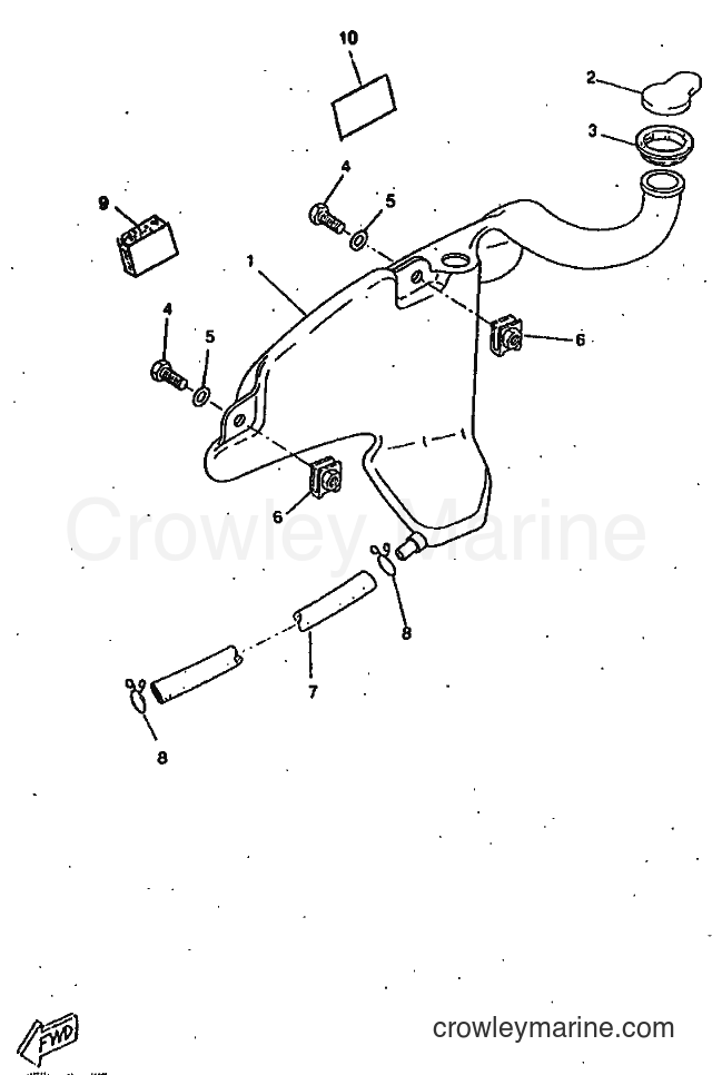 1998 Scooter CW50RSP - CW50RSP (4WL6) [010] - DEP鉄ITO DE ACEITE