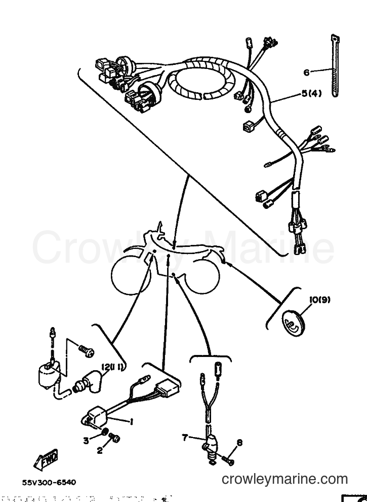 Yamaha Motors XT350 (55V0) [080] - ALTERNATE FOR ELECTRICAL