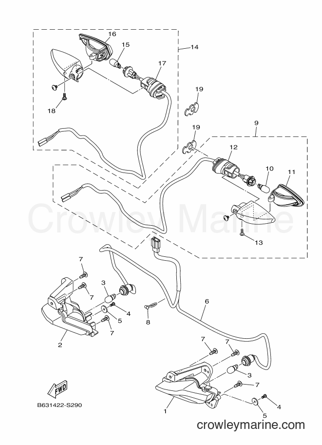 2017 Street Bike GDR155-A - GDR155-A (B633) [010] - FLASHER LIGHT