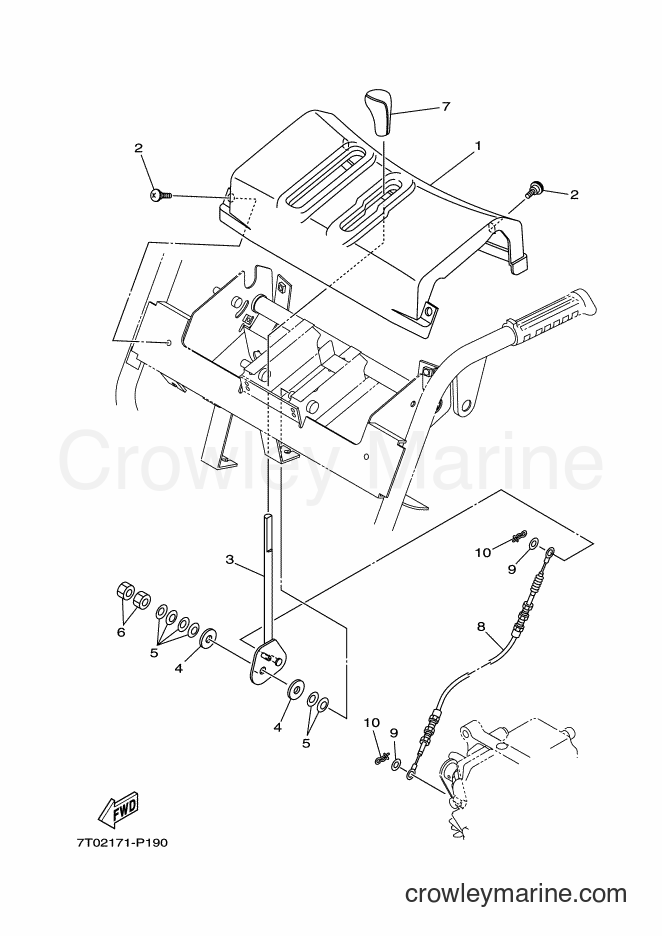 Yamaha Motors YT660 (7T02) [010] - CONTROL BOX