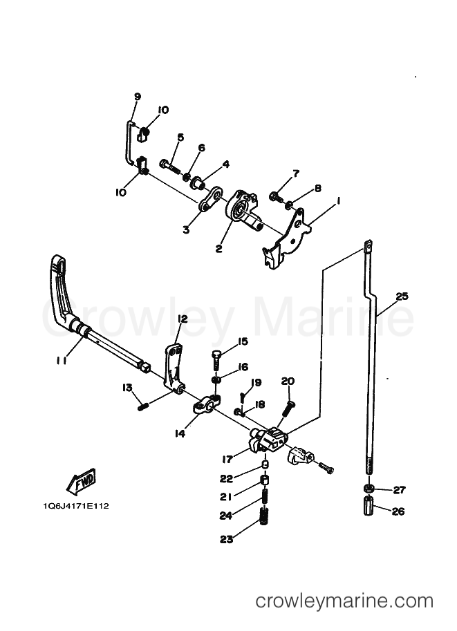 Yamaha Motors 40J (6J4) [010] - CONTROL