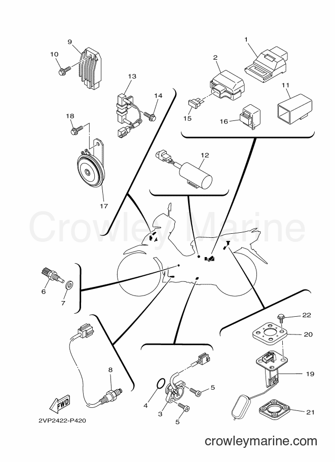 Yamaha Motors T115FSEC (2VP3) [010] - ELECTRICAL 2