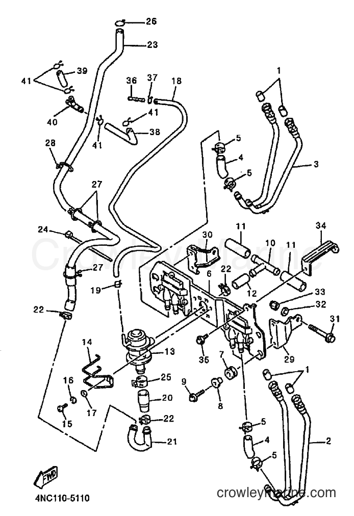 Yamaha Motors YZF600R (4NE2) [010] - EMISSION CONTROL DEVICE (CAL)