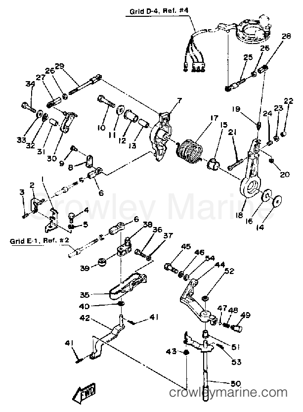Yamaha Motors 90ETLJ-JD - CONTROL ENGINE