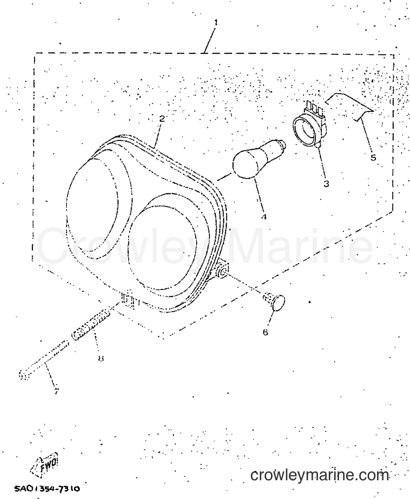 Yamaha Motors YN50 (5AD6) [010] - HEADLIGHT