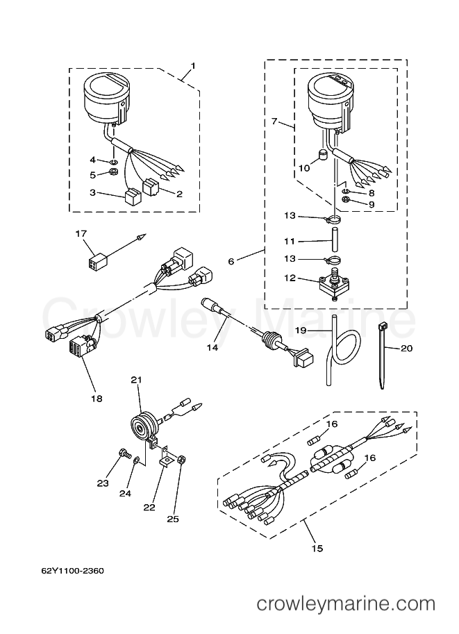 Yamaha Motors F60TJRB (69W2) [130] - METER