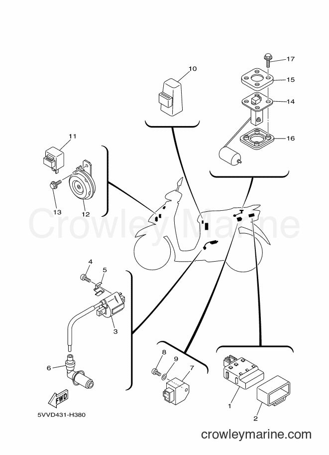 Yamaha Motors AL115 (5WR7) [010] - ELECTRICAL 2