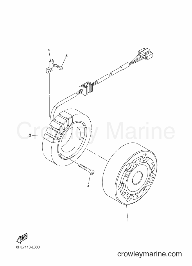 Yamaha Motors SRV10MS2 (8KT1) [010] - GENERATOR