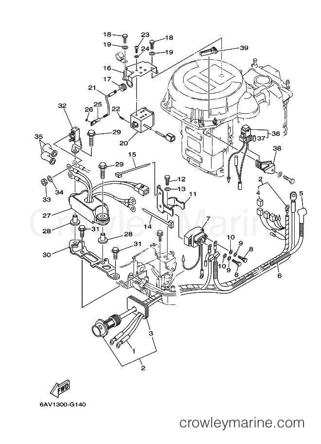 Yamaha Motors FT9.9GMHX (6AV2) [120] - ELECTRICAL 3