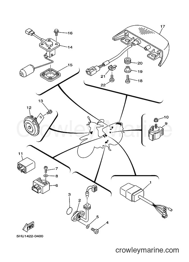 Yamaha Motors T105SE (5HU1) [020] - ELECTRICAL 2