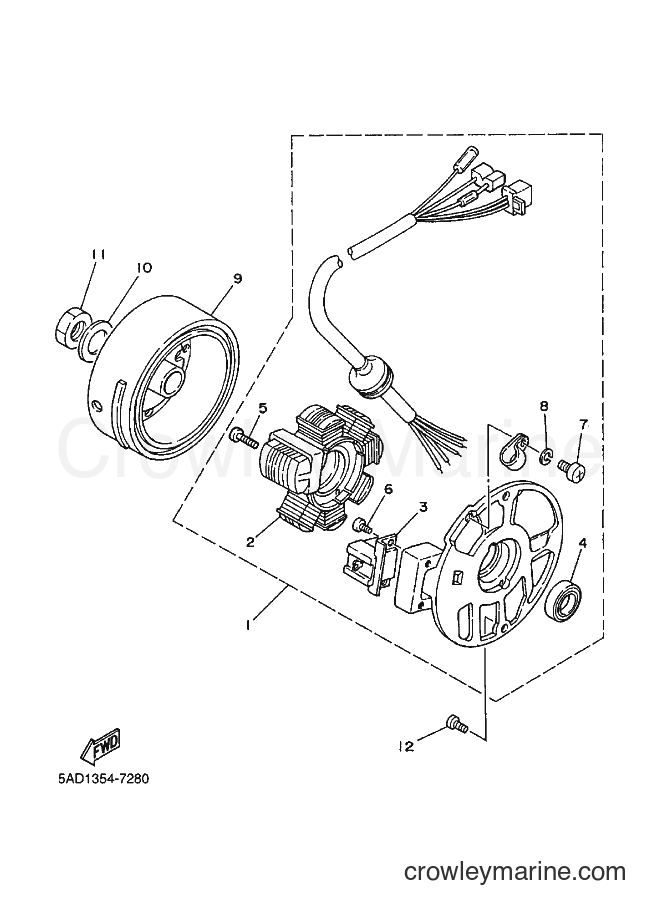 Yamaha Motors YN50 (5ADF) [010] - GENERATOR
