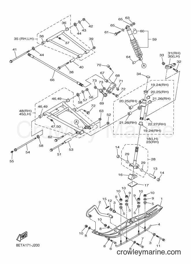 Yamaha Motors RS10VT (8ETB) [020] - SKI
