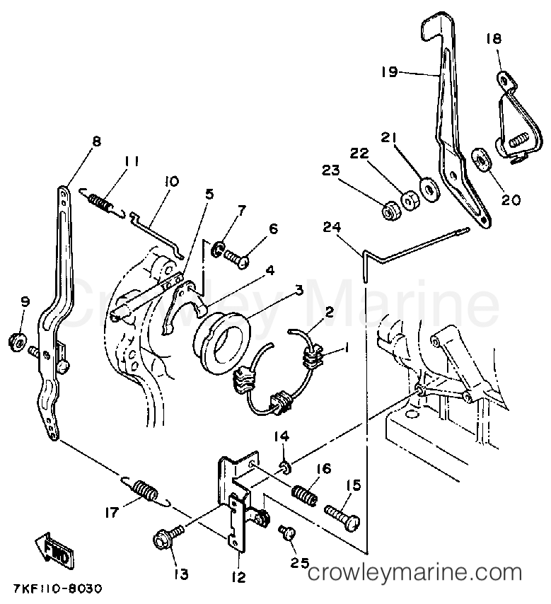 Yamaha Motors YS828WN - GOVERNOR