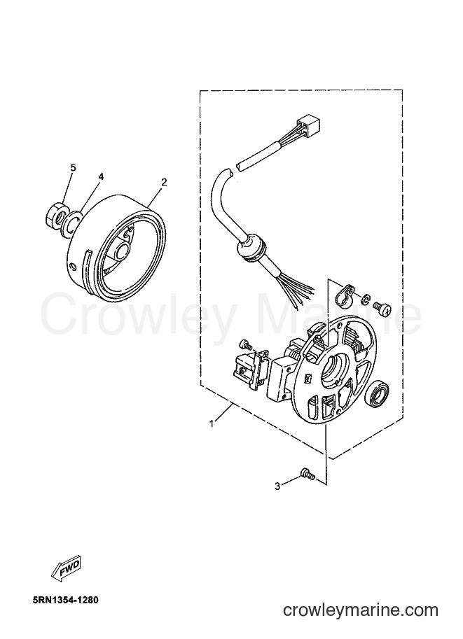 Yamaha Motors YN50M (5RNK) [010] - GENERATOR