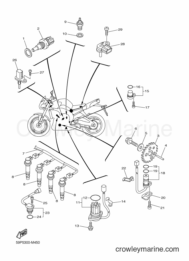 2014 Street Bike FZ8-NA - FZ8-NA (59P8) [010] - ELECTRICAL 1