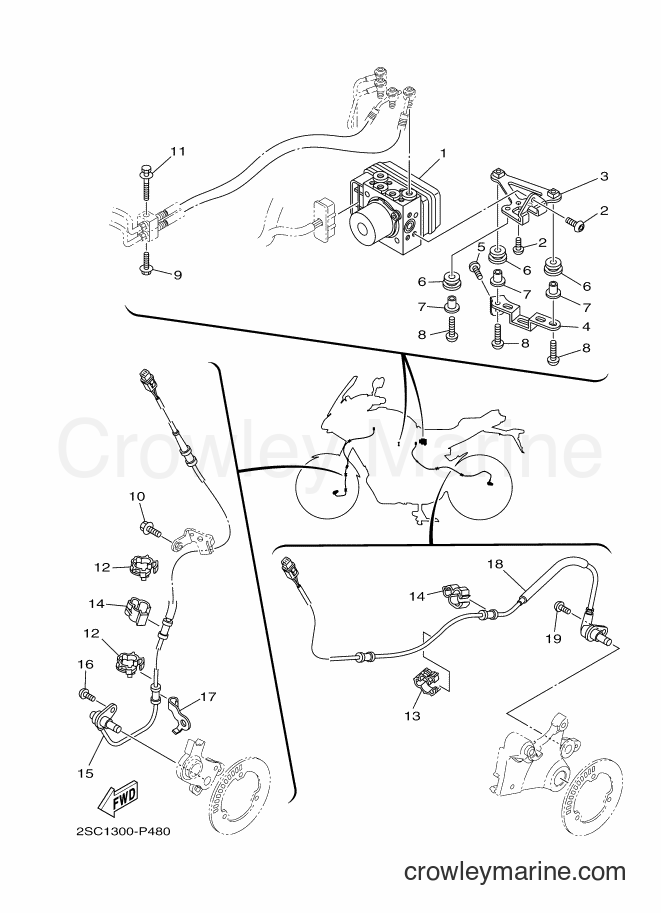 2016 Street Bike MT09TRA - MT09TRA (2SCD) [020] - ELECTRICAL 3