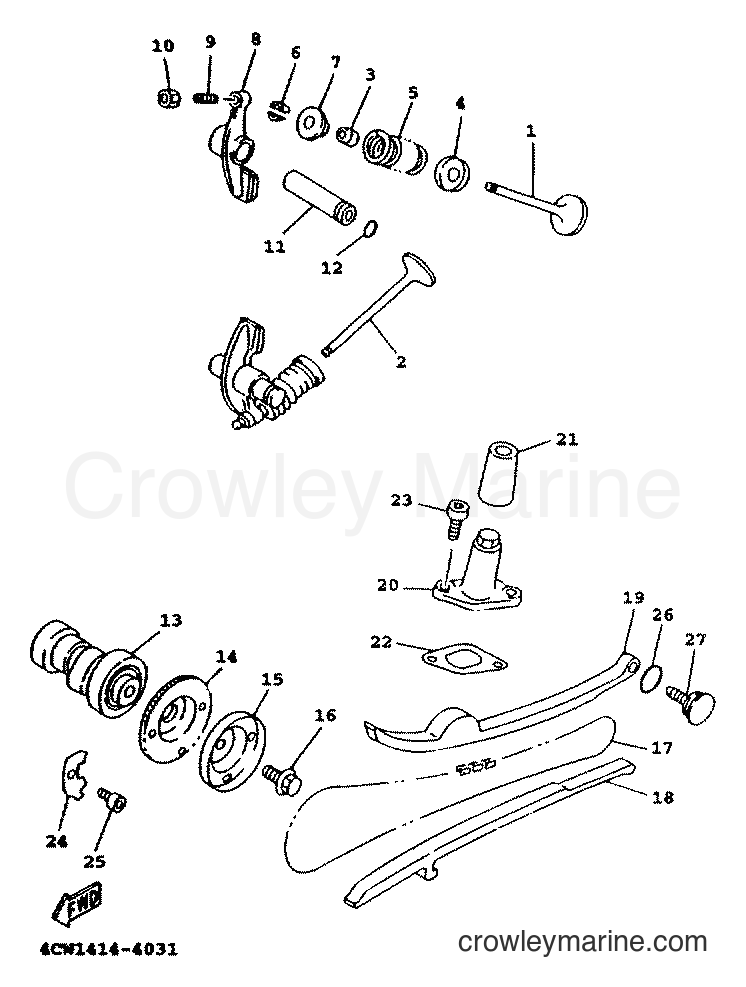 Yamaha Motors XC125A (5MJ2) [010] - VALVE
