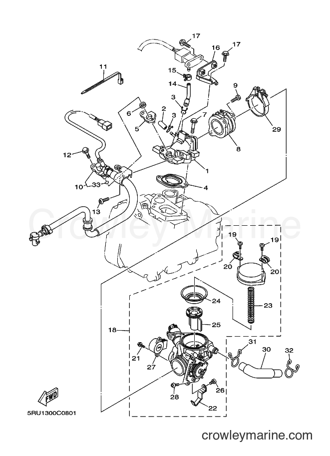 Yamaha Motors YP400 (5RU6) [030] - INTAKE