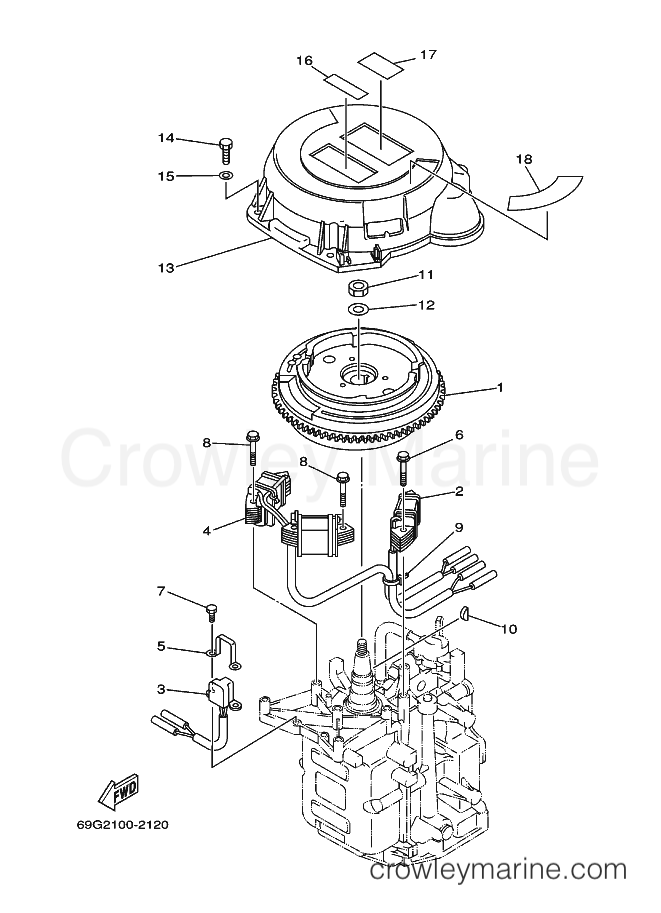 Yamaha Motors T8MHA (69G2) [060] - GENERATOR