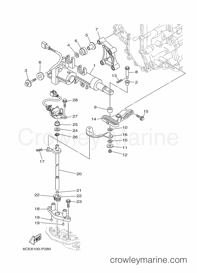 Yamaha Motors F300CA (6CE7) [190] - CONTROL