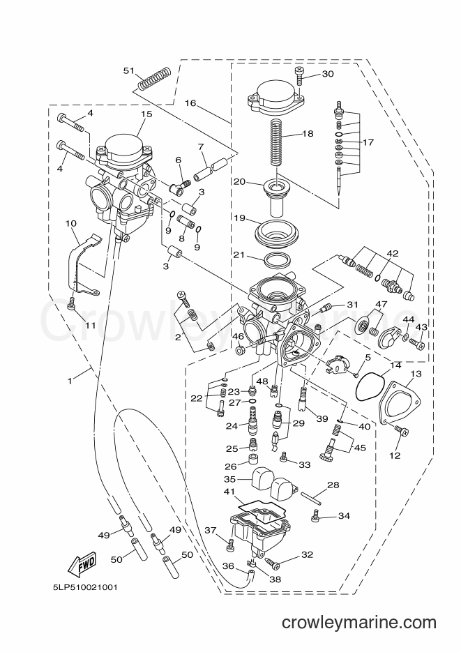 2003 ATV YFM660R - YFM660R (5LP9) [030] - CARBURETOR
