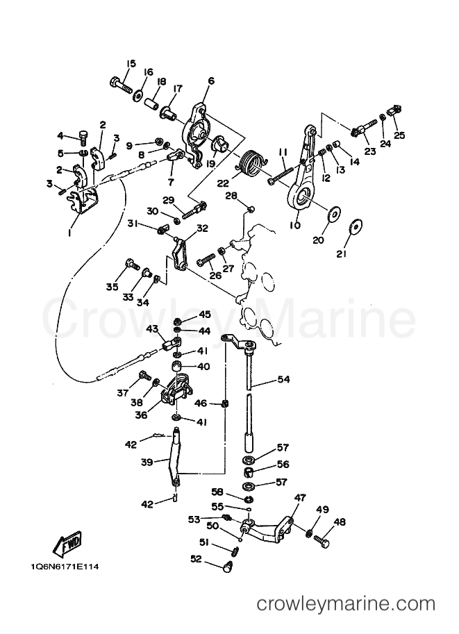 Yamaha Motors 115CETO (6N60) [010] - CONTROL