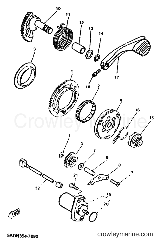 Yamaha Motors YN50M (5MRG) [010] - STARTER