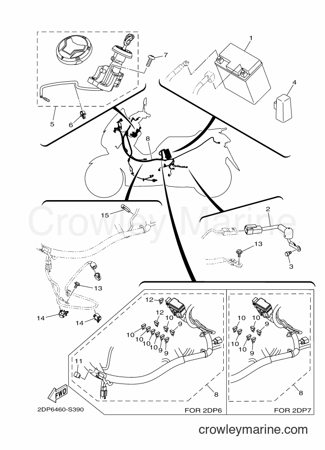 2017 Street Bike GPD150 - GPD150 (2DP7) [010] - ELECTRICAL 1