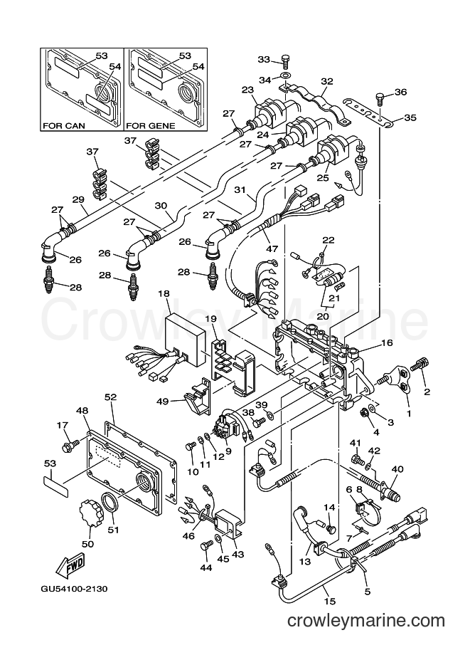 Yamaha Motors SV1200-A (GU55) [01A] - ELECTRICAL 1
