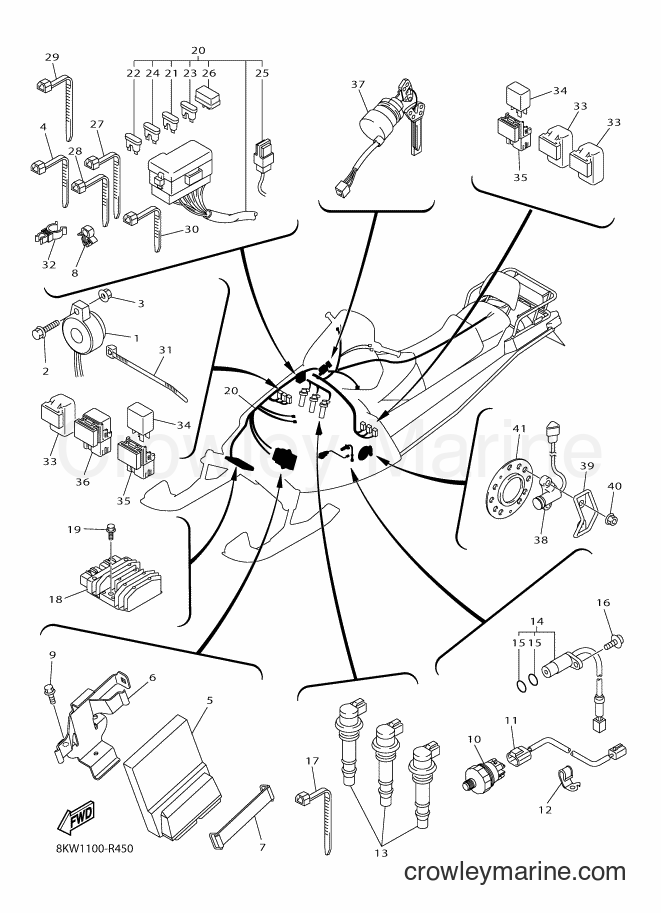 Yamaha Motors VK10F (8KW2) [020] - ELECTRICAL 1