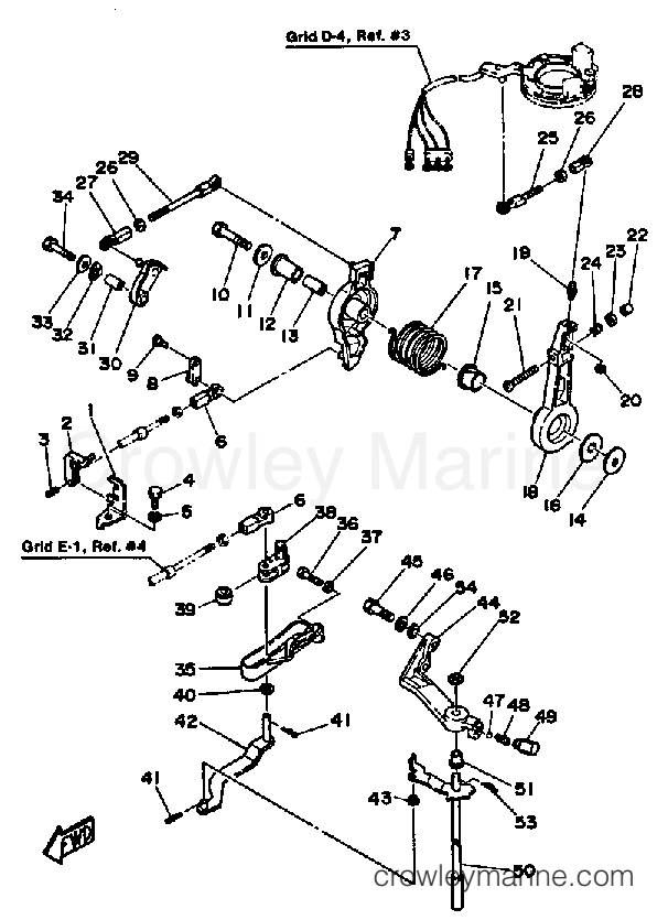 Yamaha Motors 90ETLH - CONTROL ENGINE
