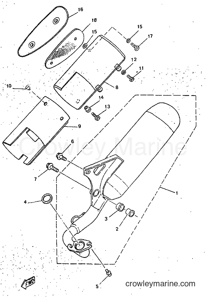1998 Scooter YN50 - YN50 (5BV1) [999] - EXHAUST