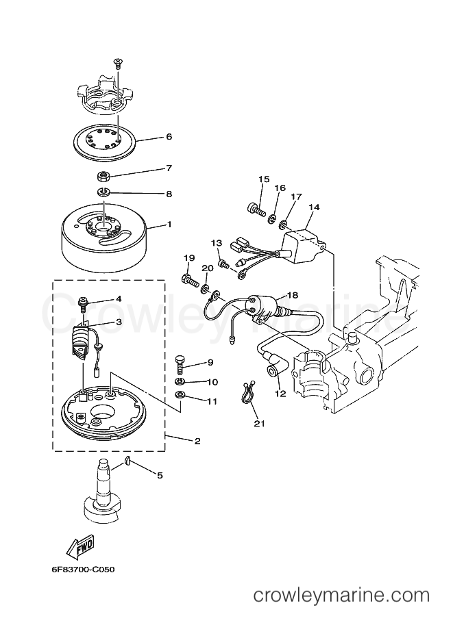 Yamaha Motors 2CMHS (6F86) [020] - GENERATOR