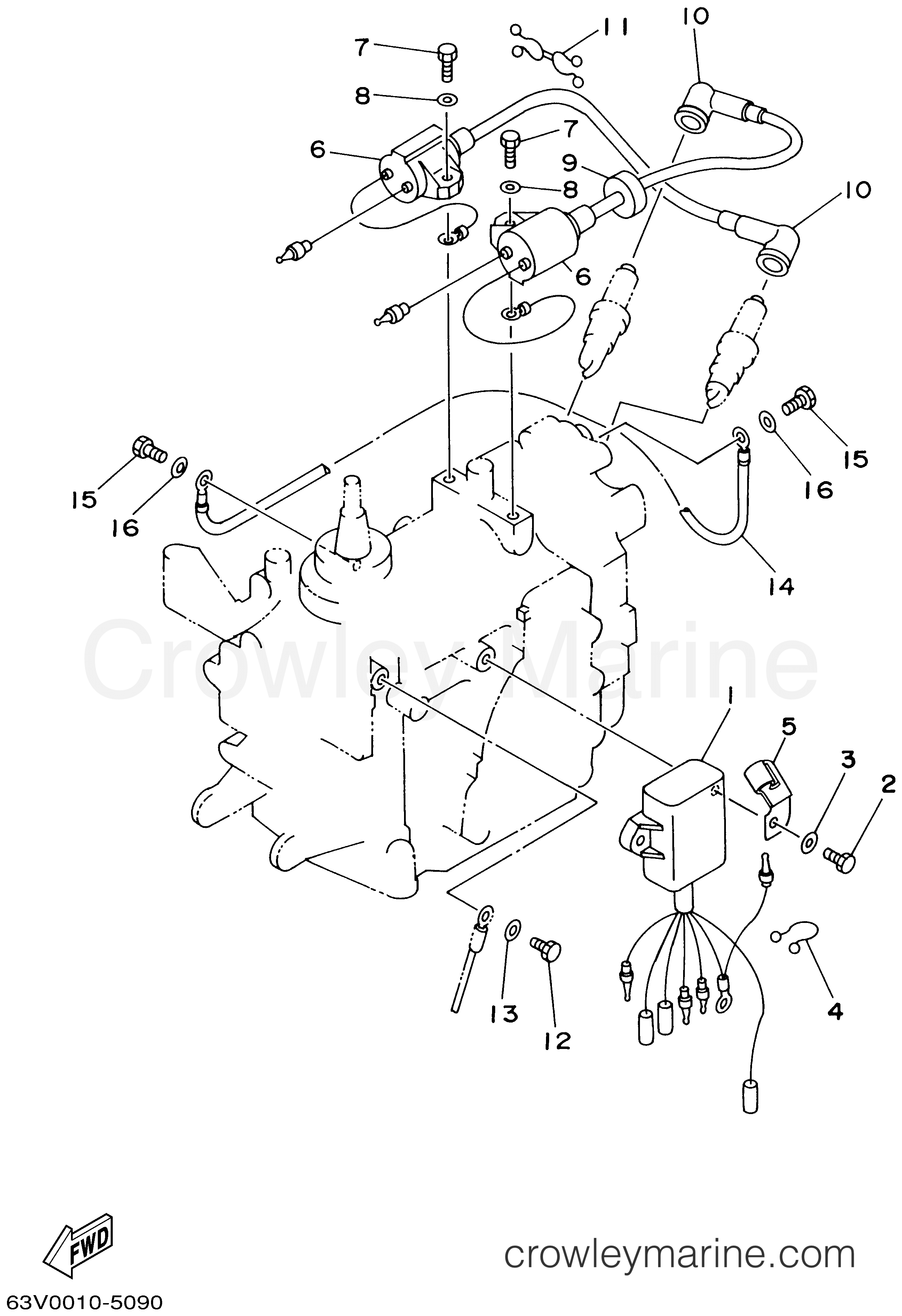 Yamaha Motors 9.9MSHA - ELECTRICAL