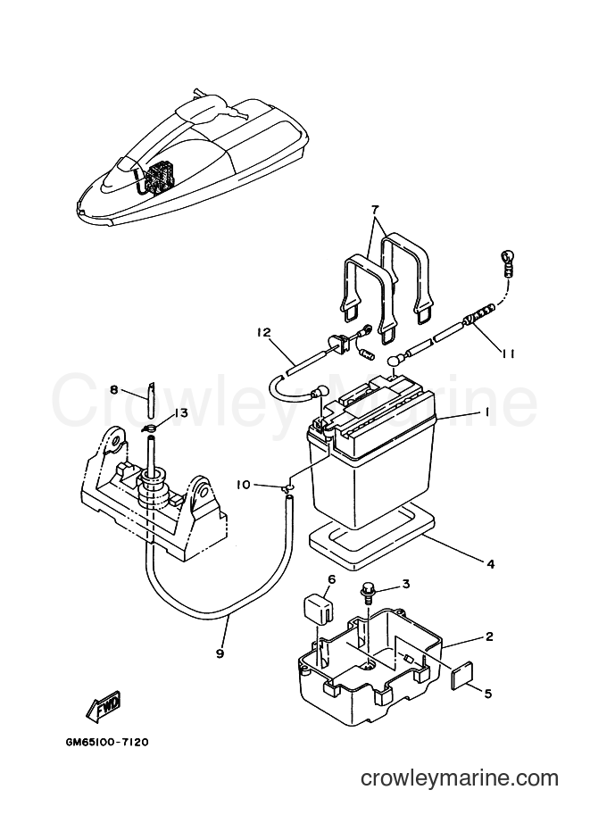 Yamaha Motors SJ700A (GM69) [999] - ELECTRICAL 2