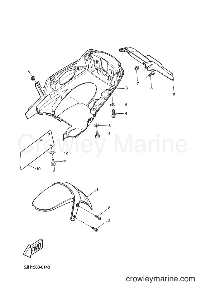 Yamaha Motors EW50 (5WK2) [020] - FENDER