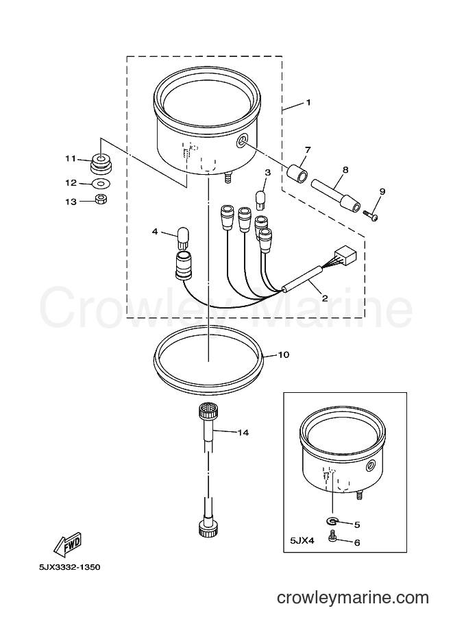 Yamaha Motors XVS125 (5JX4) [010] - METER