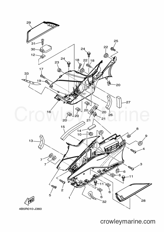 2012 Maxi-Scooter XP500 - XP500 (1UD2) [010] - STAND & FOOTREST 2