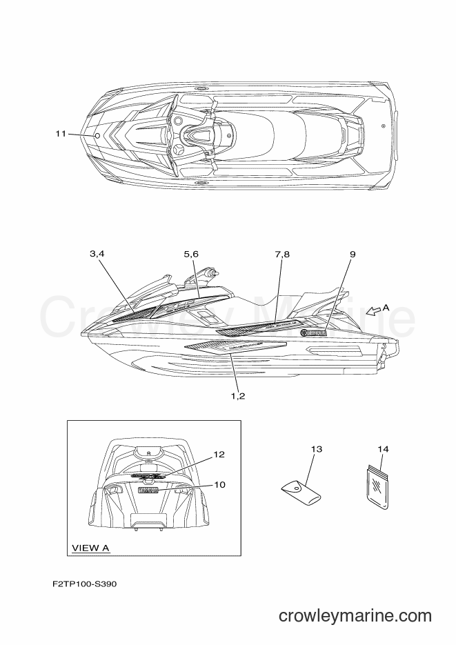 Yamaha Motors FB1800-S (F2TP) [020] - GRAPHICS