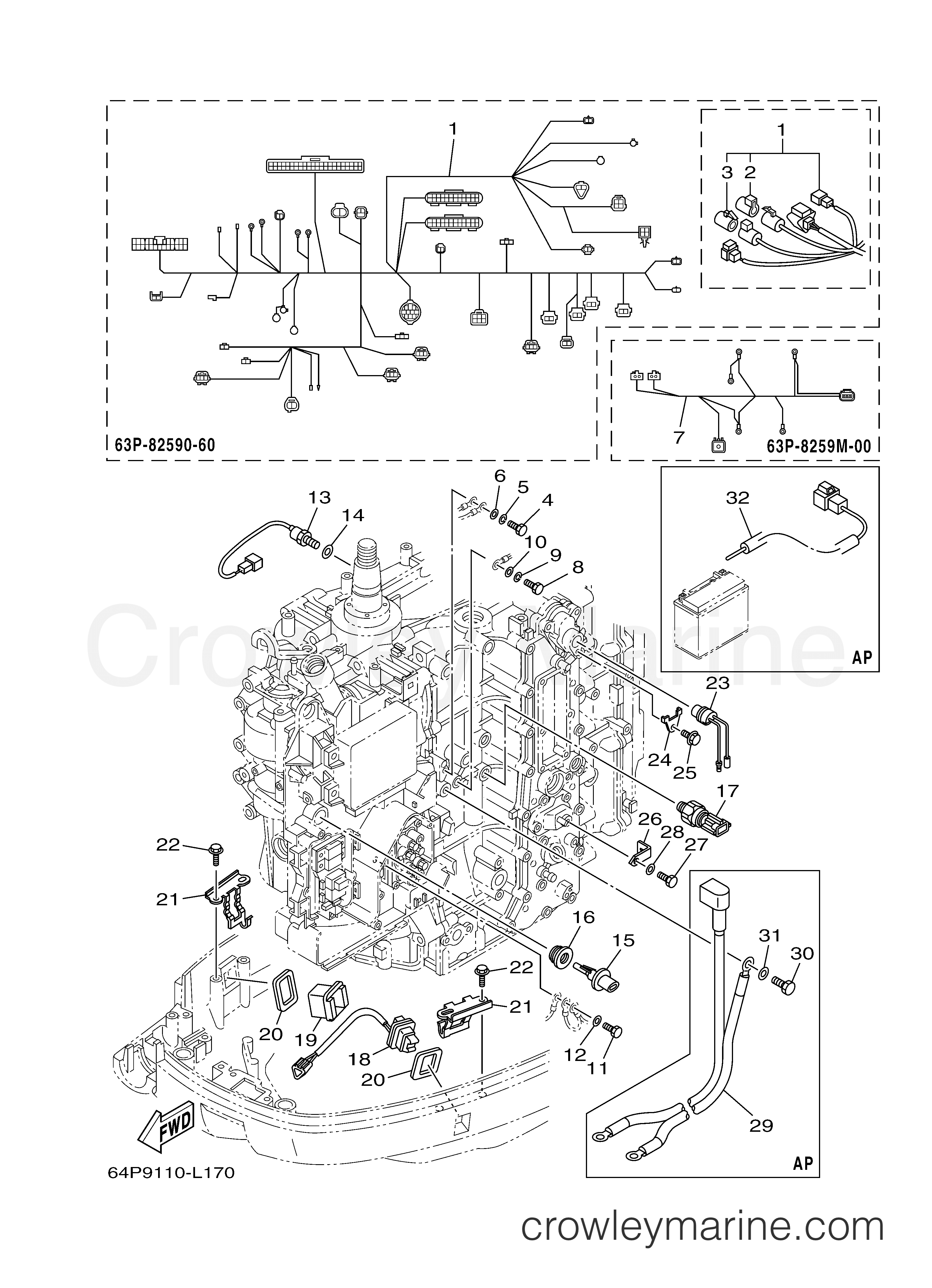 Yamaha Motors LF150TXR - ELECTRICAL 3