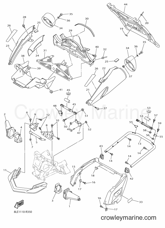 Yamaha Motors RS10STL (8LE1) [020] - BUMPER