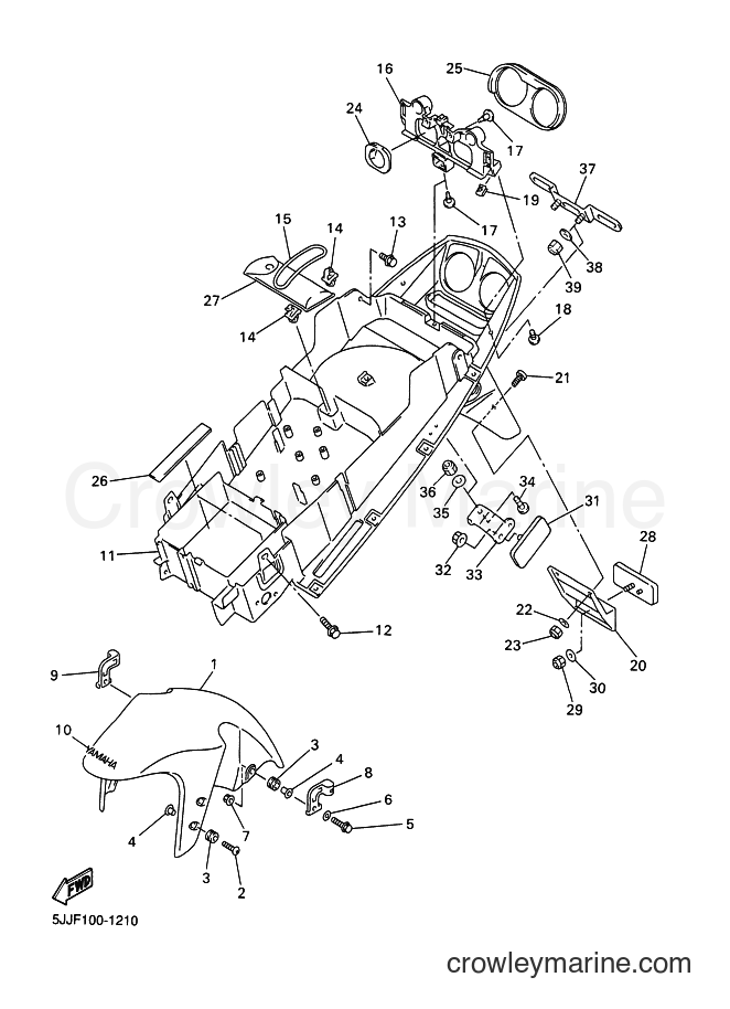 Yamaha Motors YZF-R1 (5JJH) [010] - FENDER