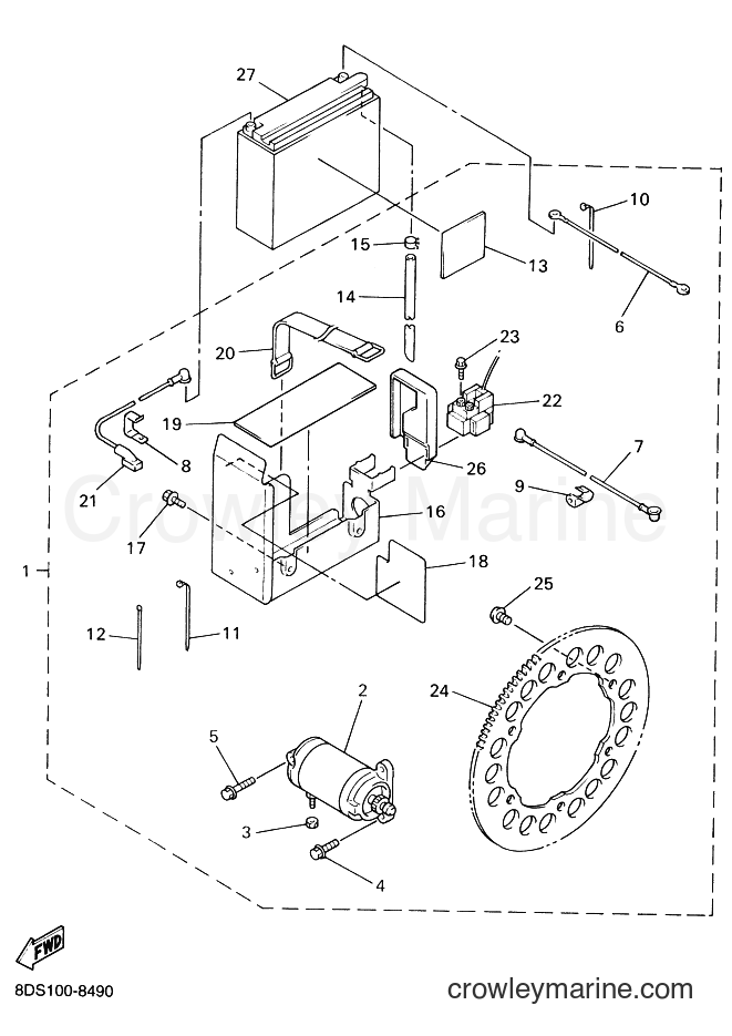 Yamaha Motors VX700LT (8CP2) [020] - ALTERNATE FOR ELECTRICAL