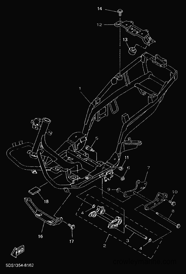 Yamaha Motors YP125E (5DSK) [010] - FRAME