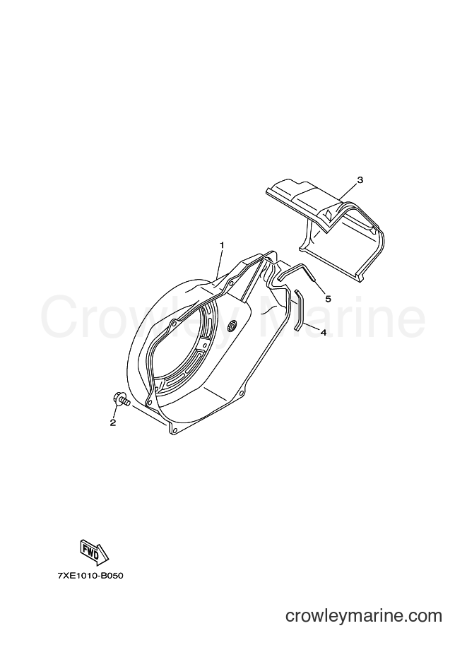 2012 Snowblower YS1070 - YS1070 (7XE3) [010] - AIR SHROUD & STARTER