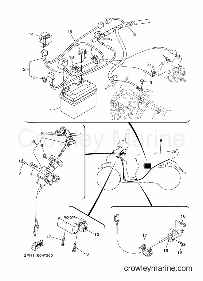 Yamaha Motors LNS125 (2PH2) [010] - ELECTRICAL 1
