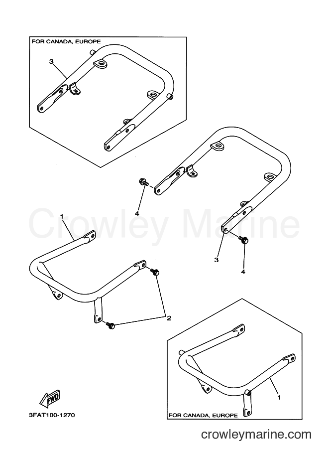 Yamaha Motors YFA1 (3FAY) [020] - GUARD