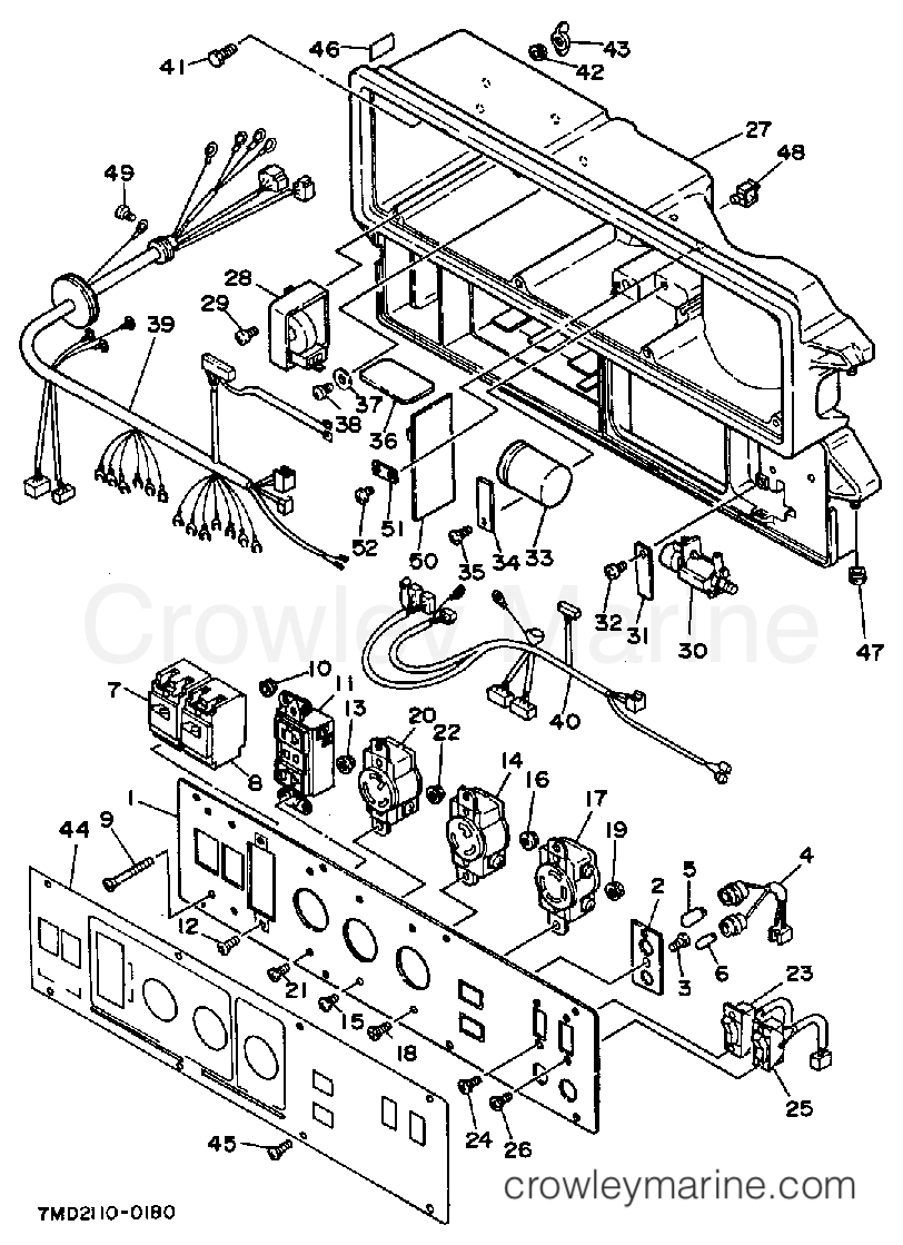 Yamaha Motors YG650D - CONTROL BOX